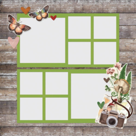 Woodlands Simple Page Pieces