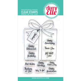 Gifts & Greetings Clear Stamp Set
