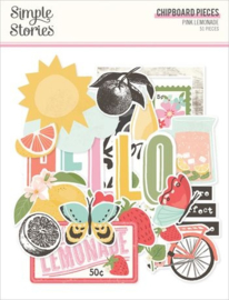 Pink Lemonade Chipboard