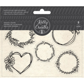 Traceable Stamps Wreaths