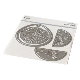 Essentials Die Set Teardrop Tag W/Fillable Elements