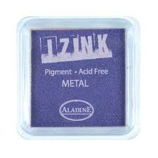 Inkpad Izink Pigment Metal Purple Small