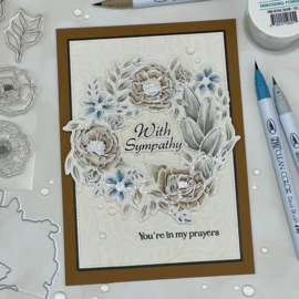 Bouquet Frame Stamps