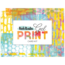 Mixed Media Gel Plate Card Kit