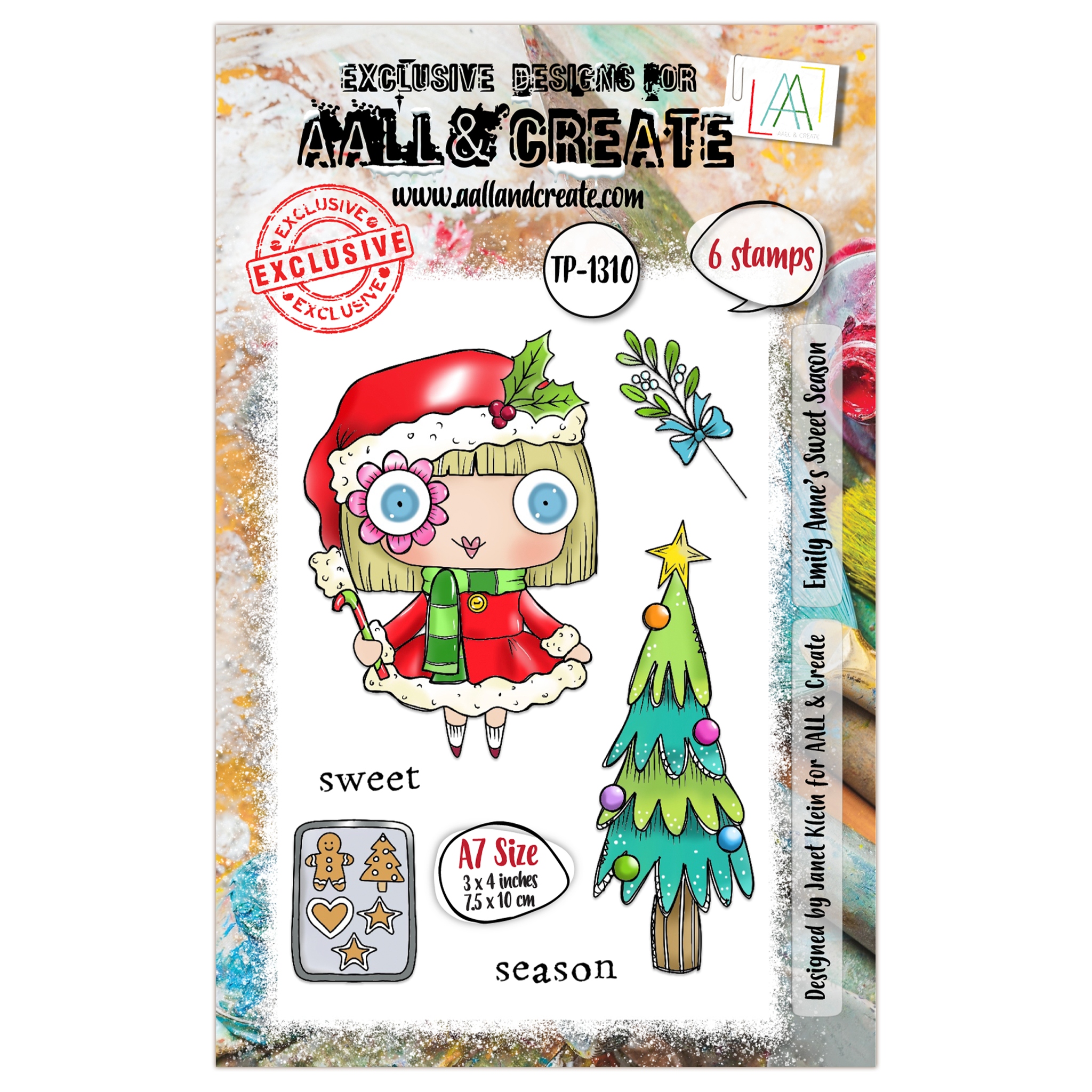 #1310 Emily Anne's Sweet Season A7 Stamp Set