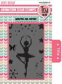 Animation Clear Stamp Ballerina