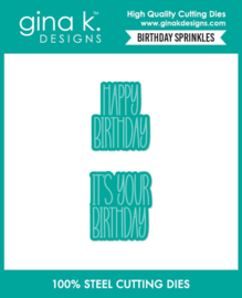 Birthday Sprinkles Die