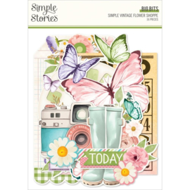 Simple Vintage Flower Shoppe Bits & Pieces Big