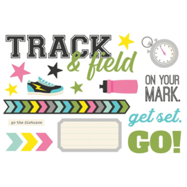 Track & Field Simple Pages Page Pieces