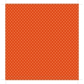 Patterned single-sided orange l. dot