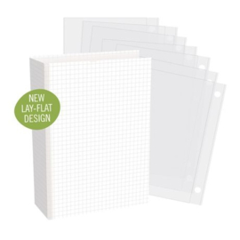 SN@P! D-Ring Binder 4"X6" Grid