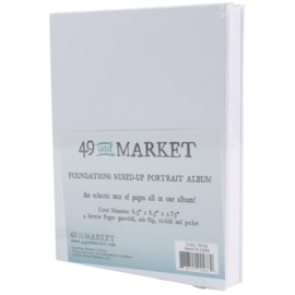 Foundations Mixed Up Album Portrait, White