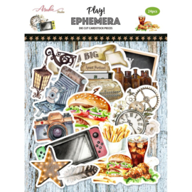 Play Ephemera Cardstock Die-Cuts