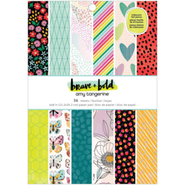 Brave & Bold Paper Pad 6"X8"