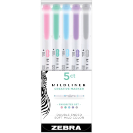 Mildliner Double Ended Highlighters Top Sellers Assortment