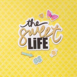 Sweet Rush The Sweet Life Thickers Stickers