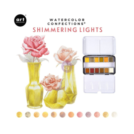 Watercolor Confections Shimmering Lights
