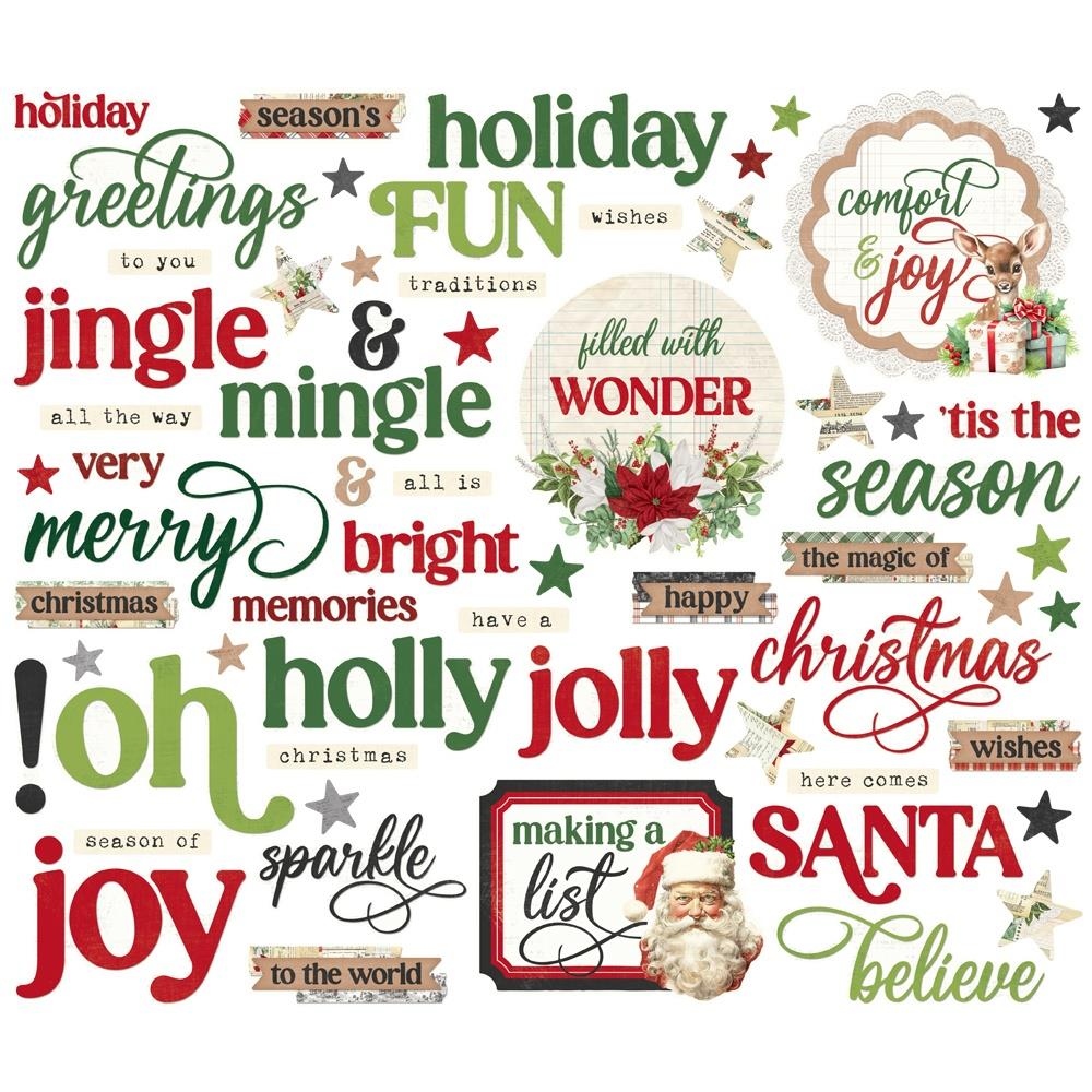 Believe Bits & Pieces Die-Cuts Sentiment