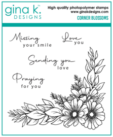 Corner Blossoms Stamps