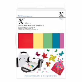 Xtra A5 Coloured Acetate Sheets