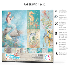 Underwater Love Paper Pad 12"X12"