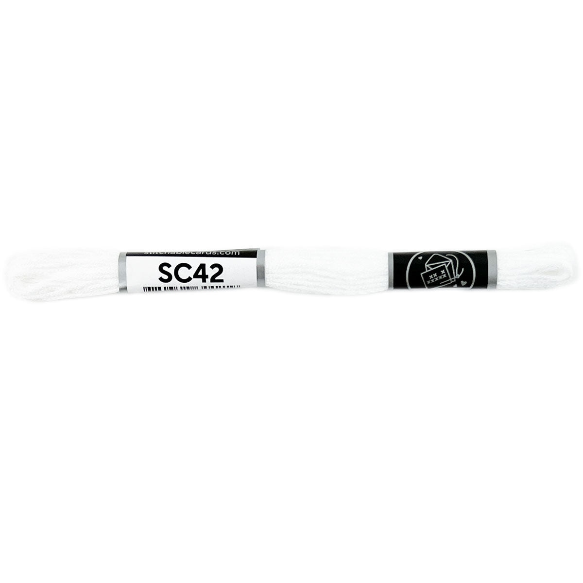 SC42 Embroidery Floss - White 5/pk