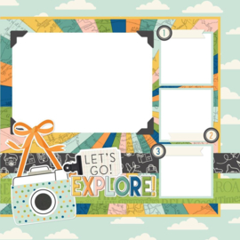 Happy Travels Simple Pages Page Kit
