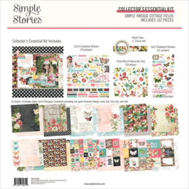 Simple Vintage Cottage Fields Collector's Essential Kit 12"X12"
