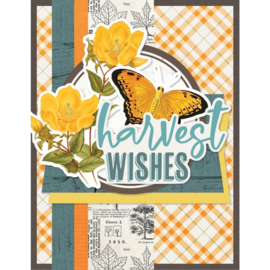 Country Harves Harvest Wishes Simple Cards Card Kit