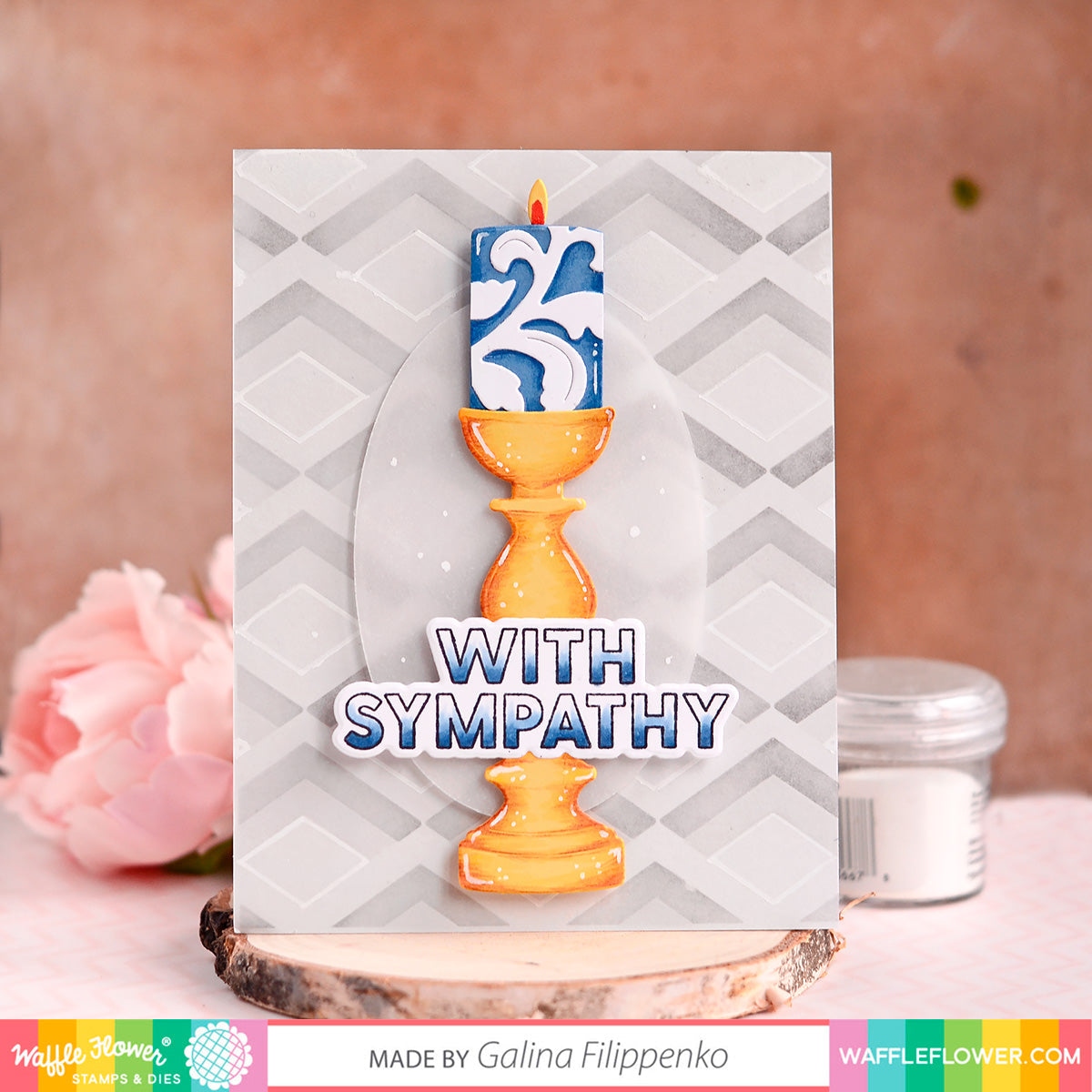 With Sympathy Duo Stamp Set