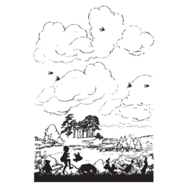 Say Cheese Classic Pooh Photopolymer Stamps Grand Adventure