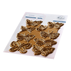 Small Butterflies Hot Foil Plate