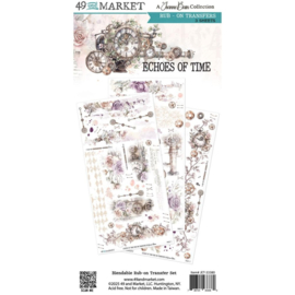 Echoes Of Time Rub-On Transfer Set 6"X12"