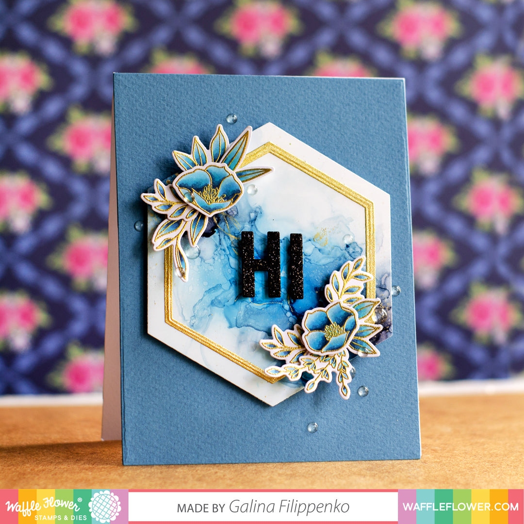 Nesting Hexagons Die