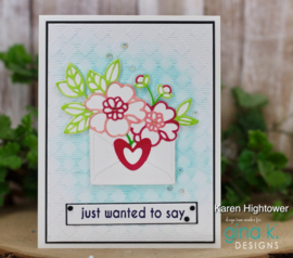 First Class Floral Die