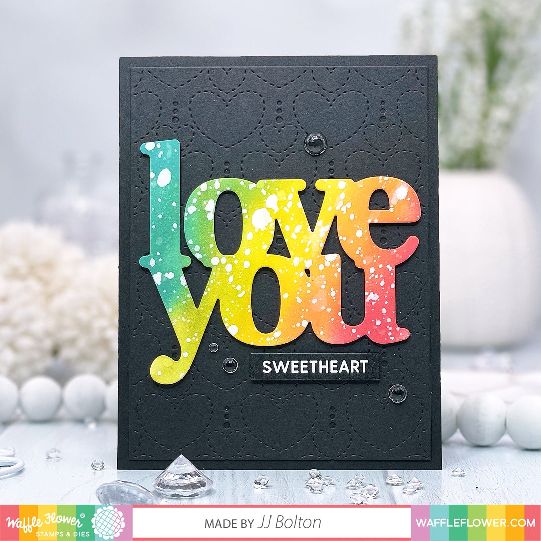 Oversized Love Print