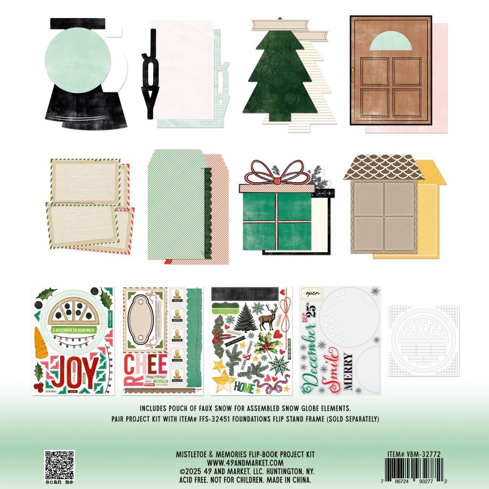 Mistletoe And Memories Flip Book Kit