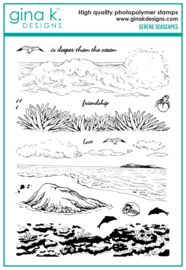 Serene Seascapes Stamps