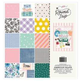 Round Trip Paper Pad 12"X12"