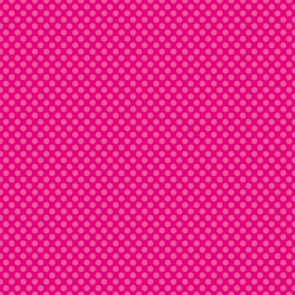 Patterned single-sided d.pink l.dot