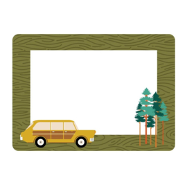 Trail Mix Chipboard Frames