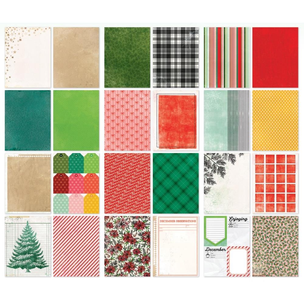 Mistletoe And Memories Paper Pack 6"X8"