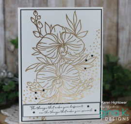 Innocent Orchid Stamps
