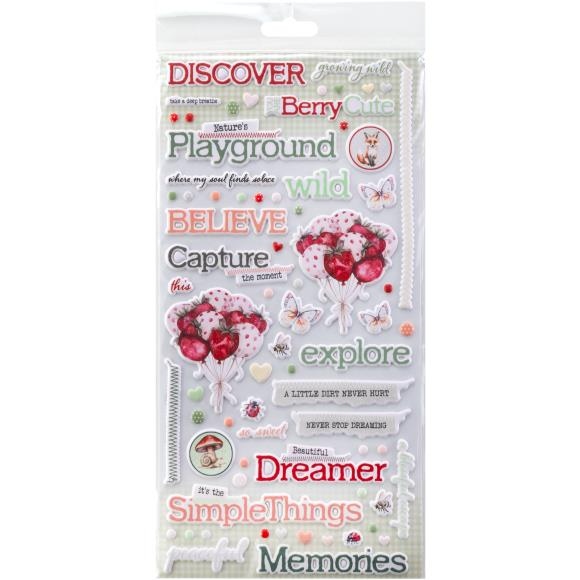 Nature's Haven Puffy Stickers