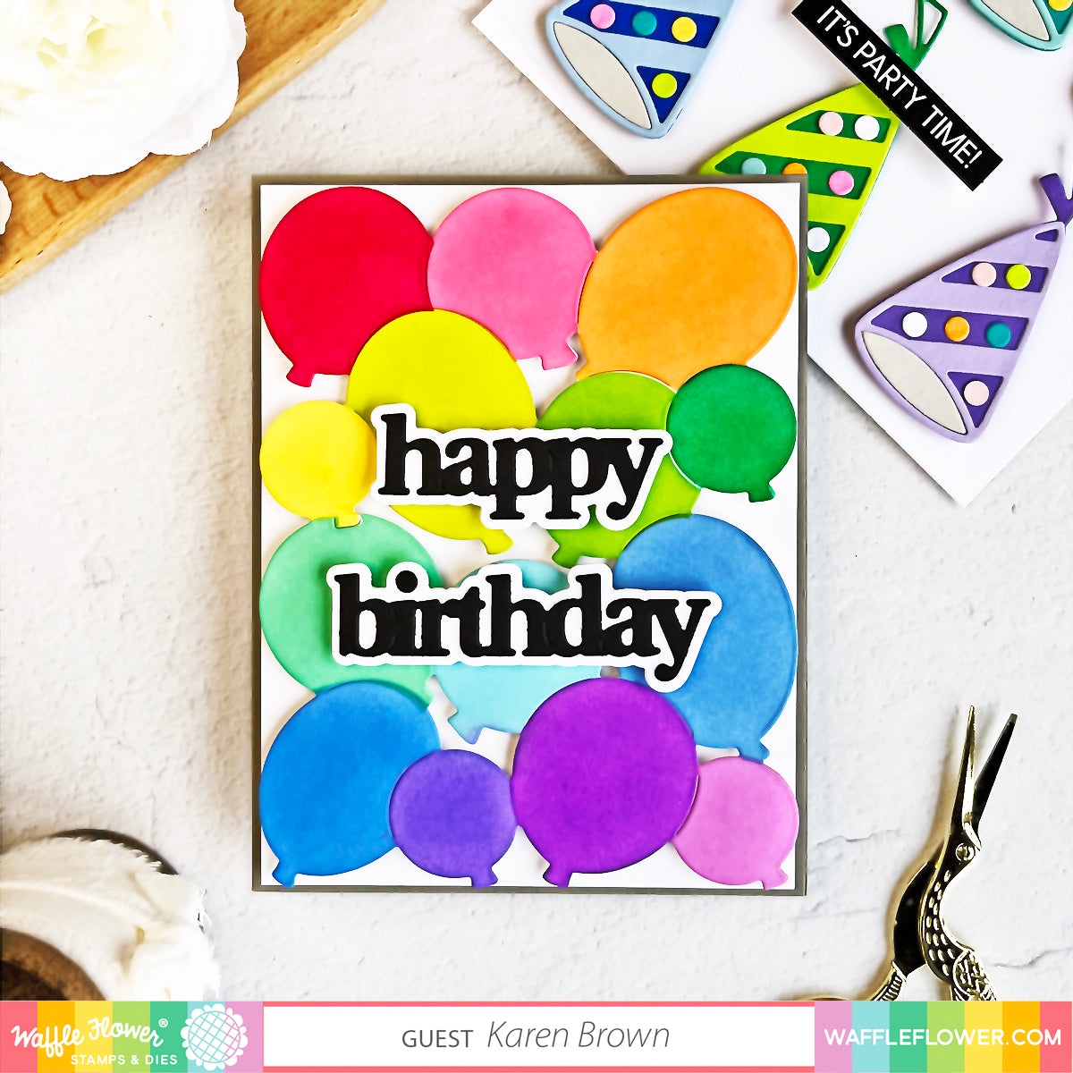 Print & Script Happy Birthday