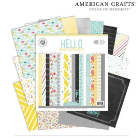 Hello Sunshine Paper Pad 12"X12"