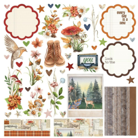 Woodlands Simple Cards Card Kit