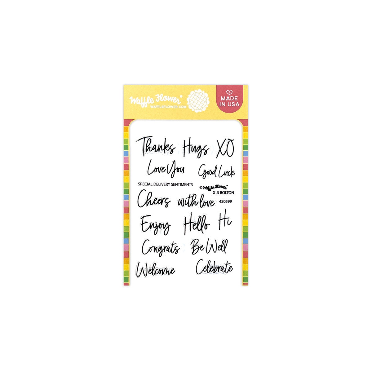 Special Delivery Sentiments Stamp Set