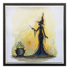 LAV911 Bubbling Cauldron Stamp