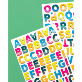 Brave & Bold Thickers Stickers Stories Alphabet